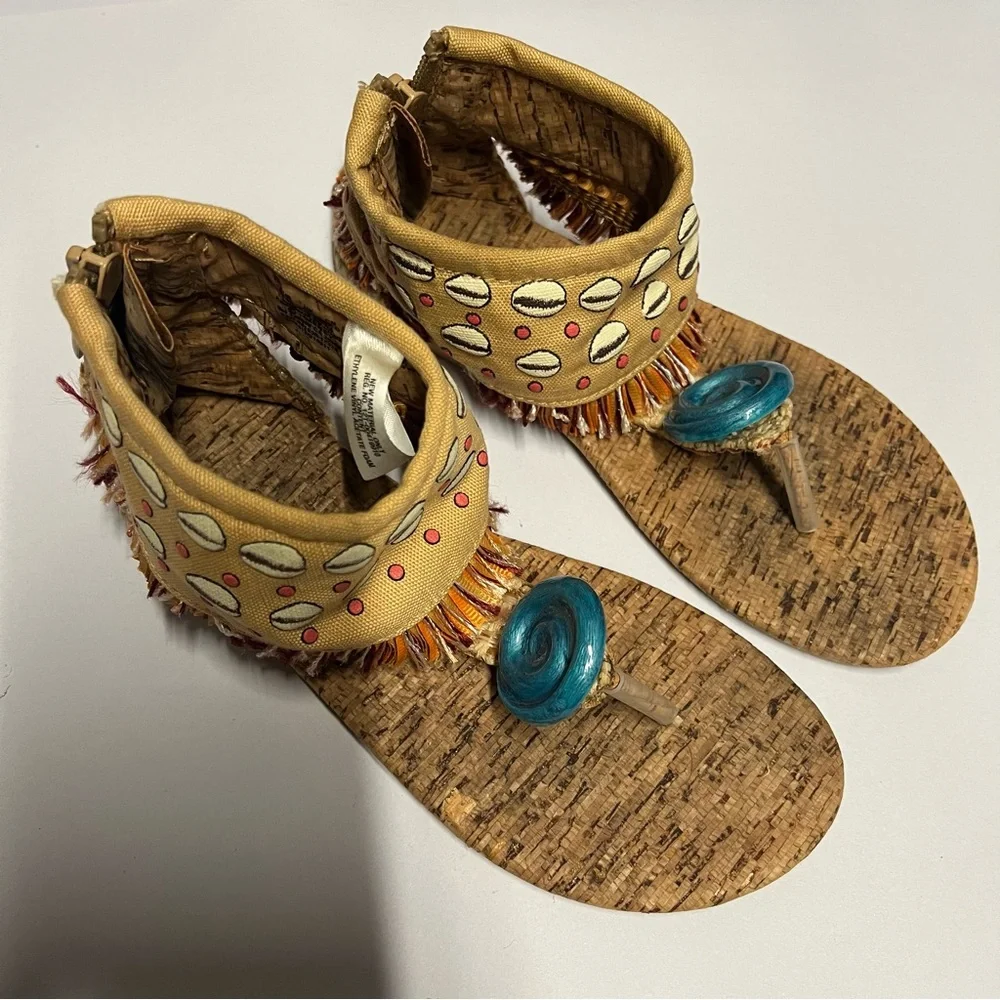 Disney Moana Costume Shoes for Kids Multi‎ Size 2/3